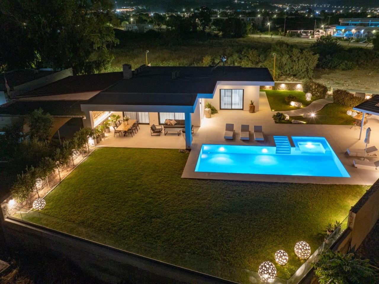 Ocean Pearl Sea View Villa Faliraki Dış mekan fotoğraf